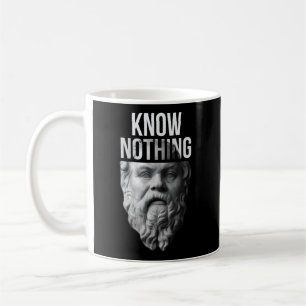 Sokrates kennen nichts Orakel von Delphi Kaffeetasse