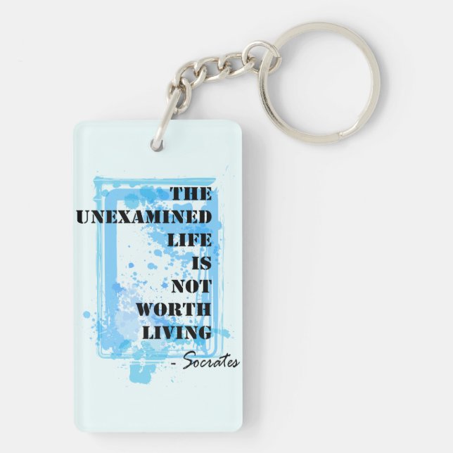 Sokrates Schlüsselanhänger (Rückseite)