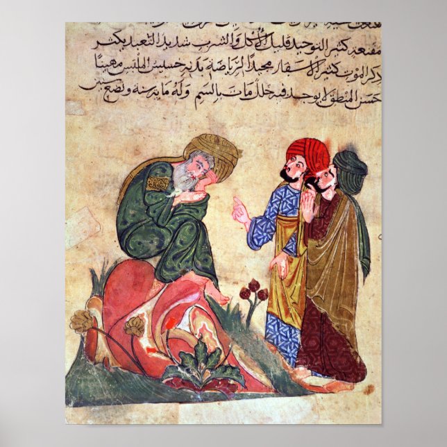 Sokrates und seine Schüler Poster (Vorne)