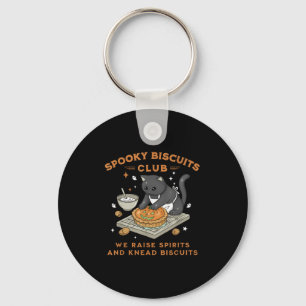 Soky Biscuits Club Black Cat Pumpkin Halloween Bak Schlüsselanhänger