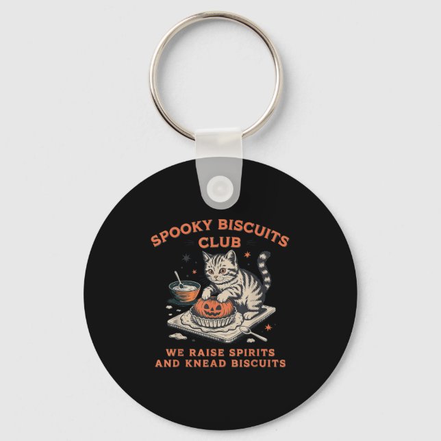 Soky Biscuits Club Cat, Halloween Baking Schlüsselanhänger (Vorderseite)