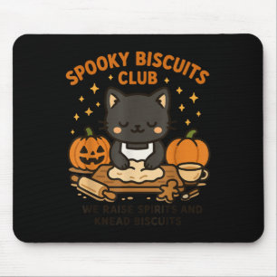 Soky Biscuits Club Katze Lustiger Halloween-Back-T Mousepad