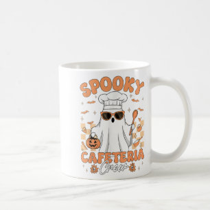 Soky Cafeteria Crew Lunch Lady Halloween Ghost Men Kaffeetasse
