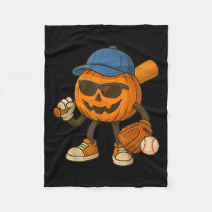 Soky Kürbislaterne Baseball Halloween Kostüme Fleecedecke