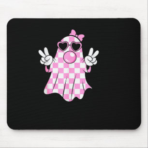 Soky Season Geist Halloween Retro Groovy Frauen Mä Mousepad