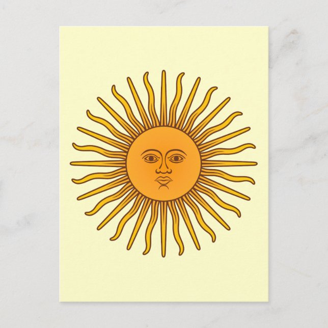 Sol de Mayo Postkarte (Vorderseite)