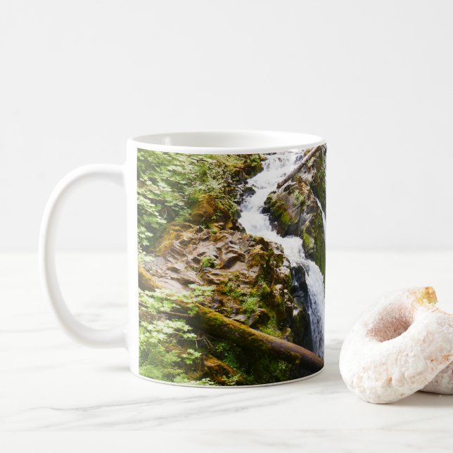 Sol Duc Falls I at Olympic National Park Kaffeetasse (Mit Donut)