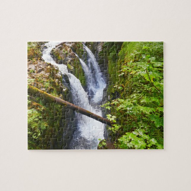 Sol Duc Falls I im Olympic-Nationalpark (Horizontal)
