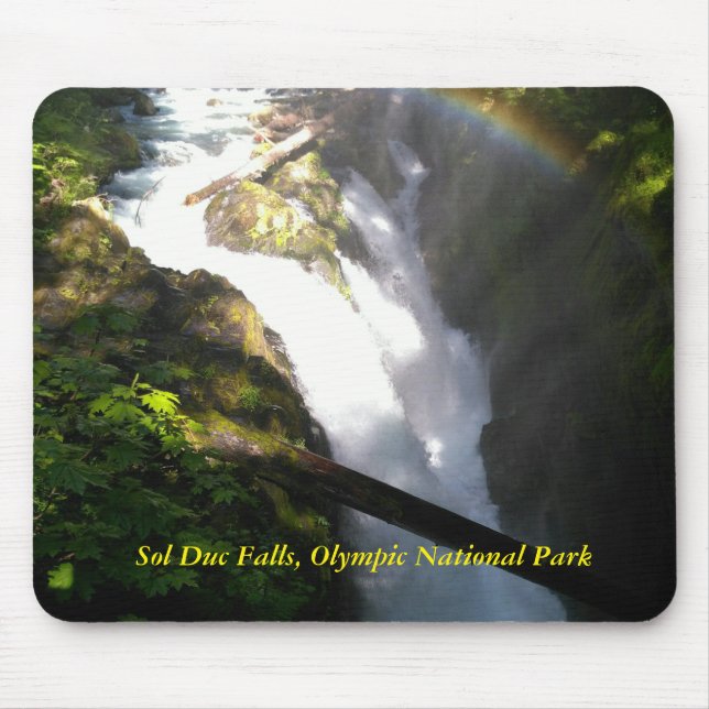 Sol Duc Falls-Mauspad Mousepad (Vorne)