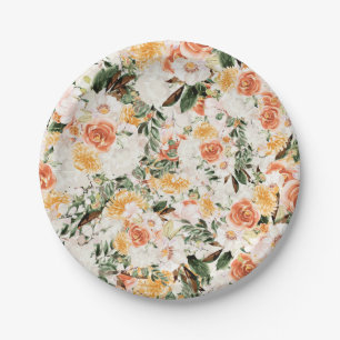 Sol Flower Sun Pappteller