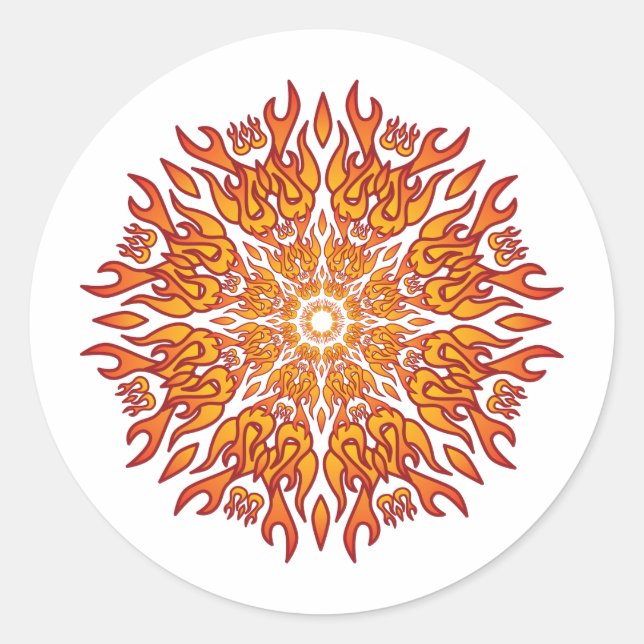 Sol Runder Aufkleber (Vorderseite)
