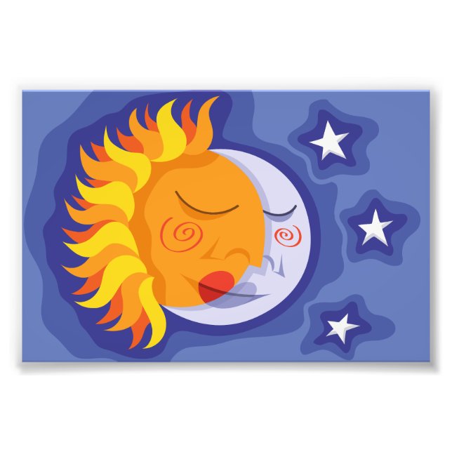 Sol y luna fotodruck (Vorne)