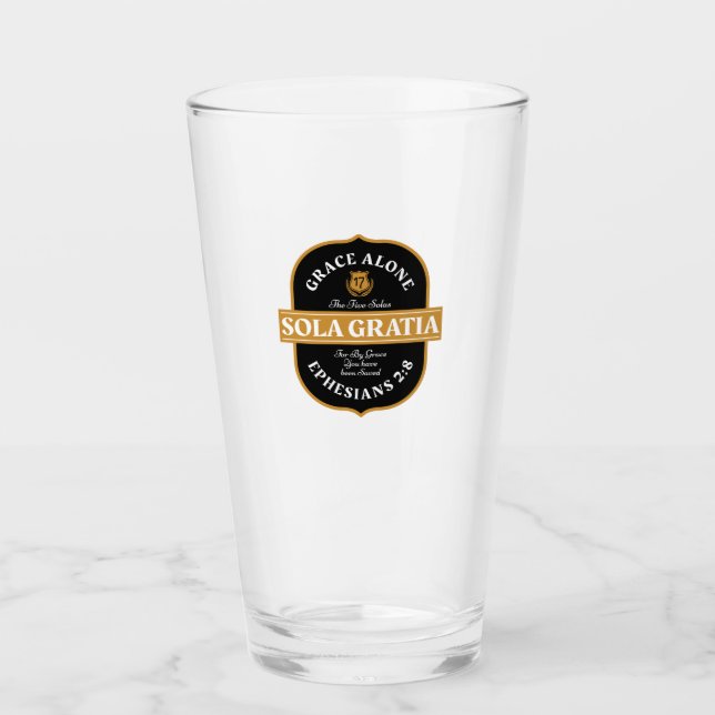 Sola Gratia Glas (Vorderseite)