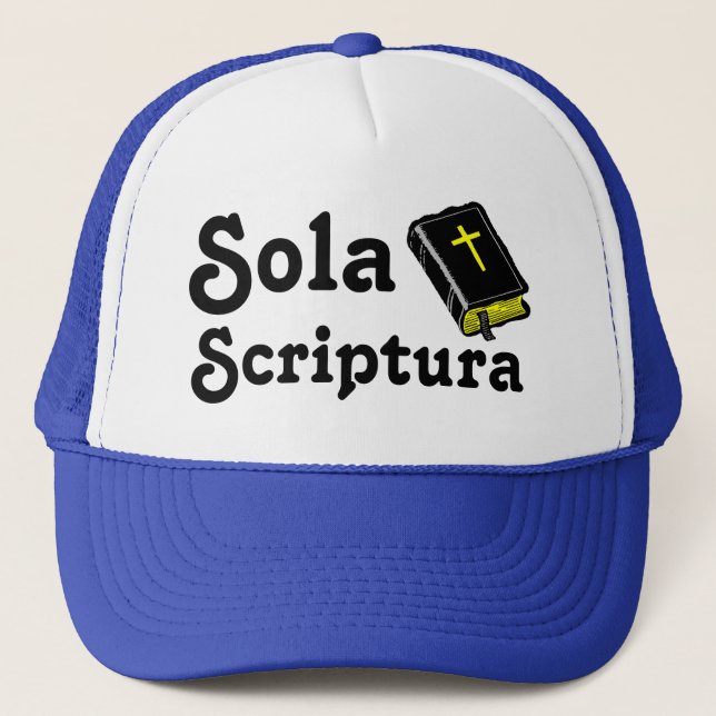 Sola Scriptura Truckerkappe (Vorderseite)