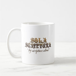 "SOLA SCRIPTURA" (w/bible Vers) 11 Kaffeetasse