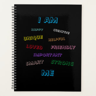 Solace Mind® I AM Affirmations Planner