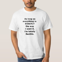 Solange alles genau die Weise ich ist, wollen Sie