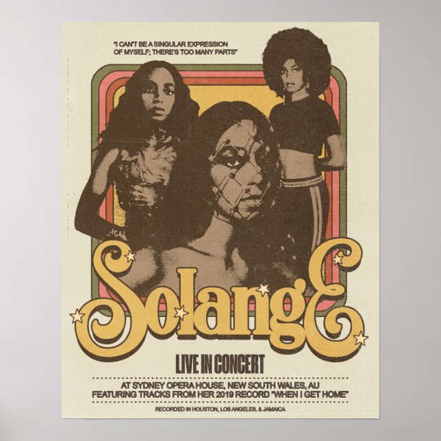 Solange lebe in New South Wales, Au Poster (Vorne)
