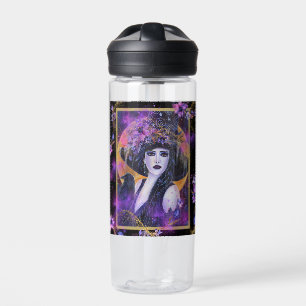 Solania Halloween Hexe mit Raven by Renee L Trinkflasche