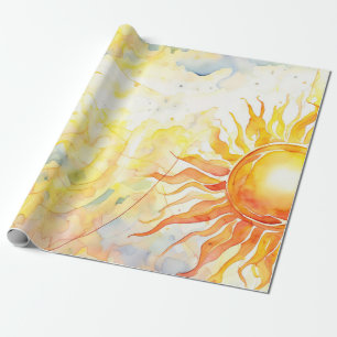Solar Beam Brilliant Geschenkpapier