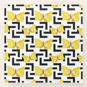 Solar-Blume Glasuntersetzer