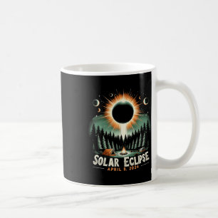 Solar Eclipse 04.08.2024 American Solar Eclipse Kaffeetasse