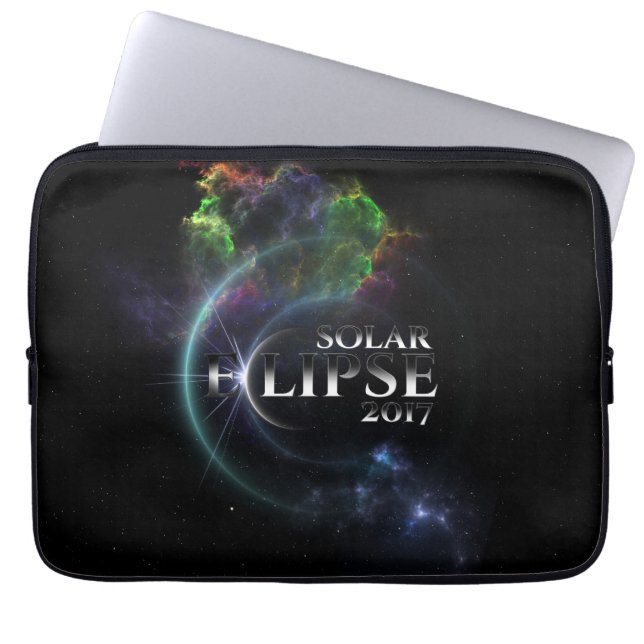 Solar Eclipse 2017 Laptopschutzhülle (Vorderseite)