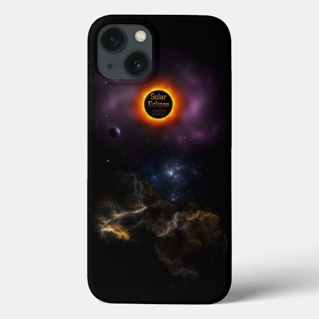 Solar Eclipse 2017 Nebula Bloom Case-Mate iPhone Hülle (Rückseite)