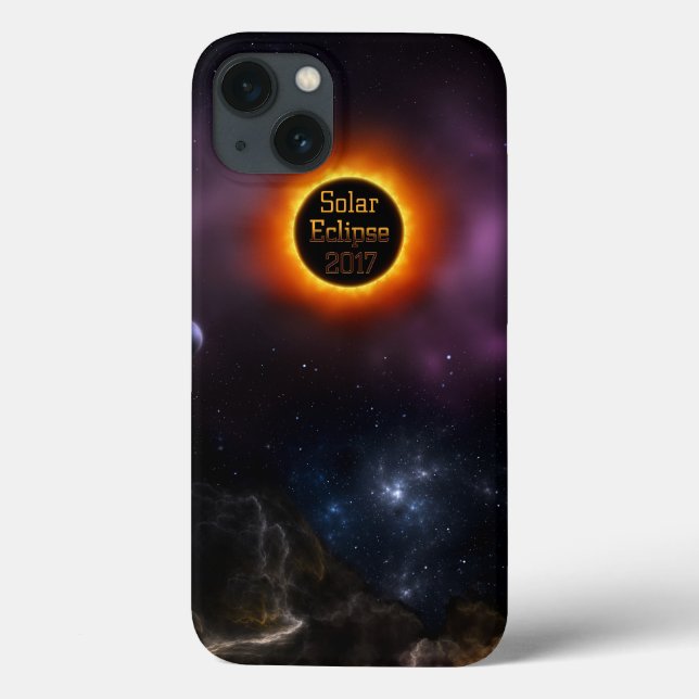 Solar Eclipse 2017 Nebula Bloom Case-Mate iPhone Hülle (Rückseite)
