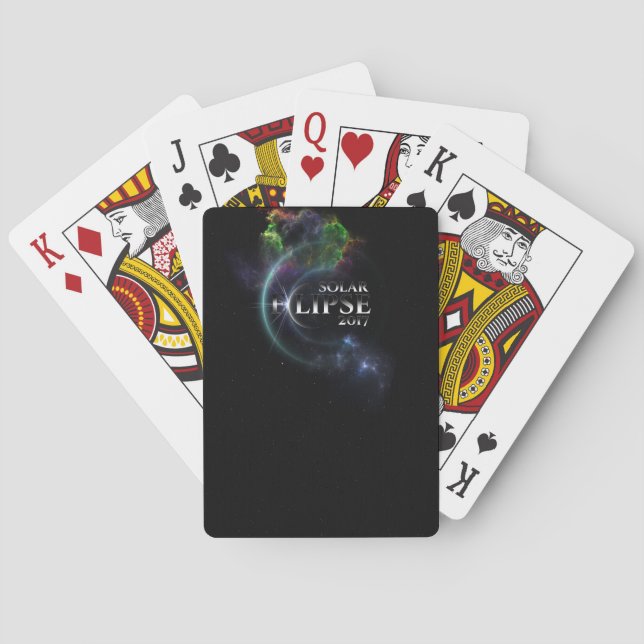 Solar Eclipse 2017 Spielkarten (Rückseite)