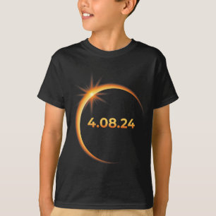 Solar Eclipse 2024 America Totality 04 08 24 Sprin T-Shirt