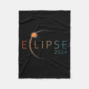 Solar-Eclipse 2024 Gesamtsolaröklipse 4,08,24 2 Fleecedecke