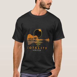 Solar-Eclipse 2024 Gesamtsolaröklipse 4,08,24 Gui T-Shirt
