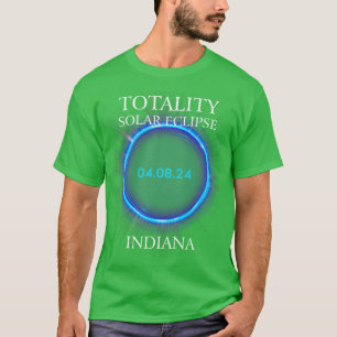 Solar Eclipse 2024 Indiana 04 T-Shirt