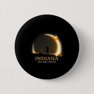 Solar Eclipse 2024 Indiana Total Solar Eclipse Button