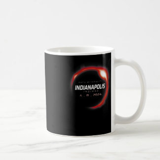 Solar Eclipse 2024 Indianapolis Indiana 8. April 2 Kaffeetasse