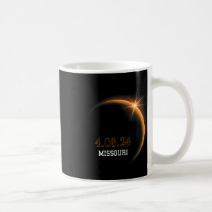 Solar Eclipse 2024 Missouri Totality Spring 4,08,2 Kaffeetasse