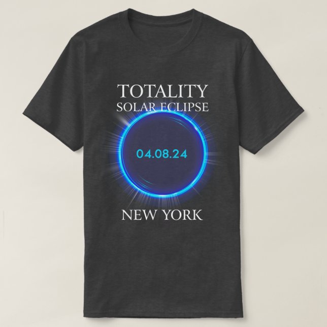 Solar Eclipse 2024 New York 04 T-Shirt (Design vorne)