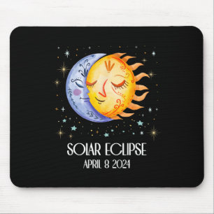 Solar Eclipse 2024 Niedlich Solar Eclipse Kids Boy Mousepad