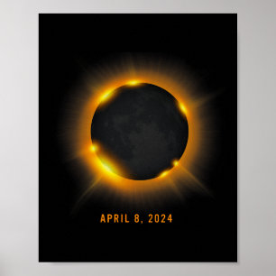 Solar Eclipse 2024 Poster