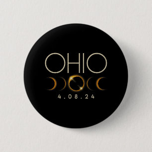 Solar Eclipse 2024 Staat Ohio Total Solar Eclipse Button