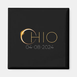 Solar Eclipse 2024 Staat Ohio Total Solar Eclipse Magnet
