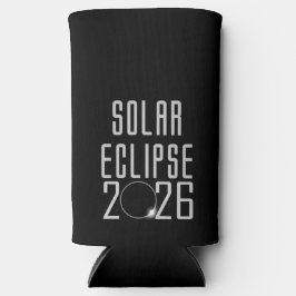 Solar Eclipse 2026 kann gemütlich Selters Dosenkühler