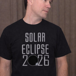 Solar Eclipse 2026 T-Shirt