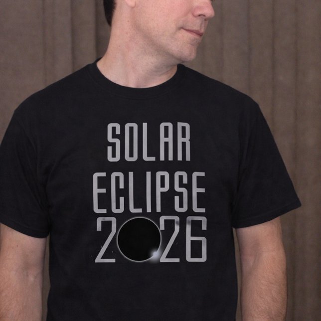 Solar Eclipse 2026 T-Shirt (Von Creator hochgeladen)