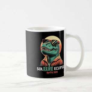 Solar Eclipse 8. April 2024 Eclipse Kids Boys Trex Kaffeetasse
