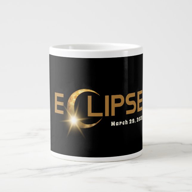 Solar Eclipse American Event 3/29/2025 Tasse (Vorderseite)