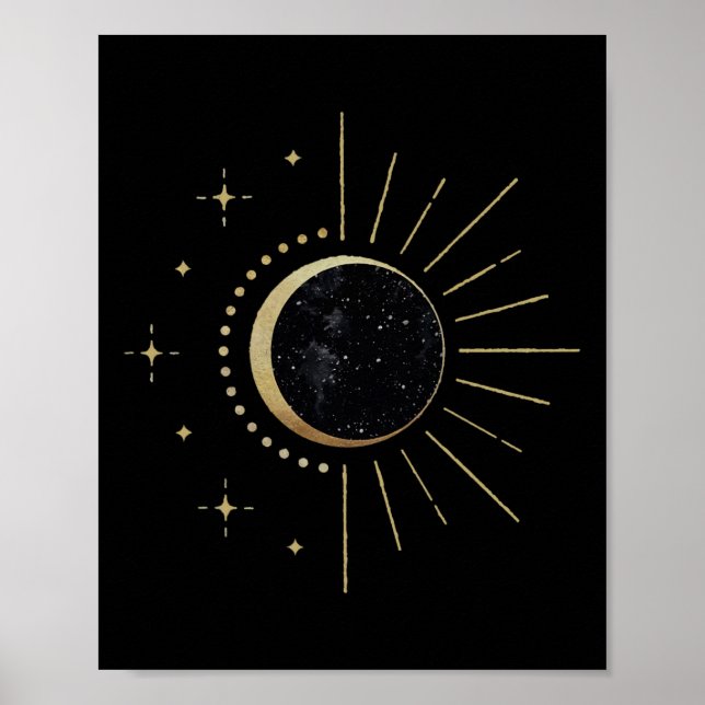 Solar Eclipse American Total Solar Eclipse Path of Poster (Vorne)