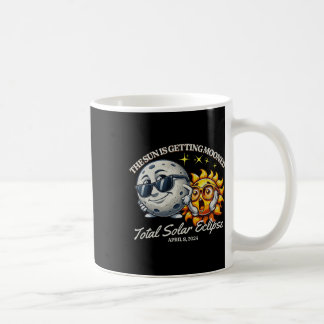 Solar Eclipse April 2024 Sun wird getaucht Kaffeetasse