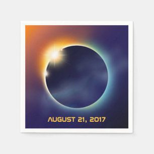 Solar-Eclipse   Astronomie-Star-Party Serviette